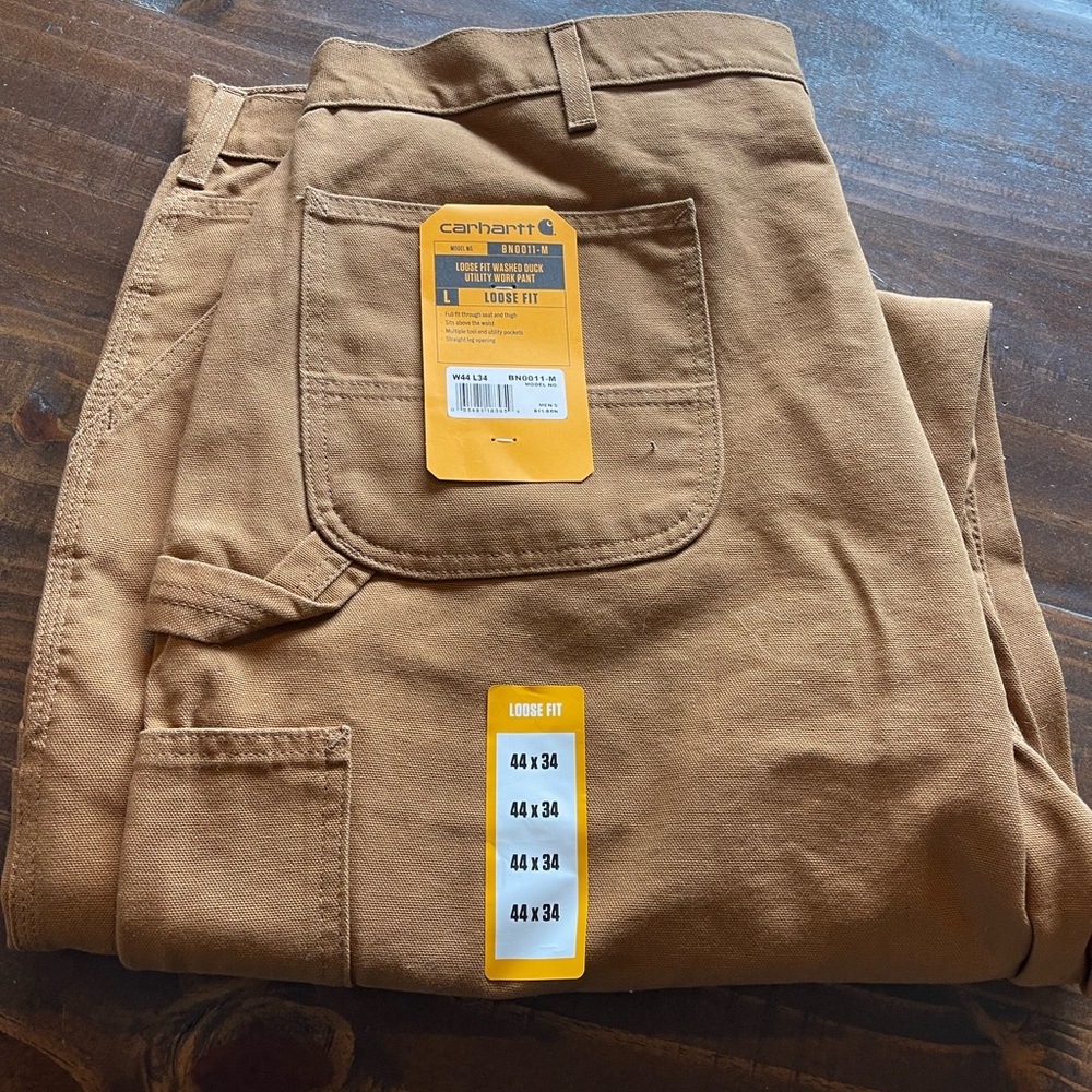 Carhartt Men's Loose Fit Cargo Pants - Carhartt Brown 44/34